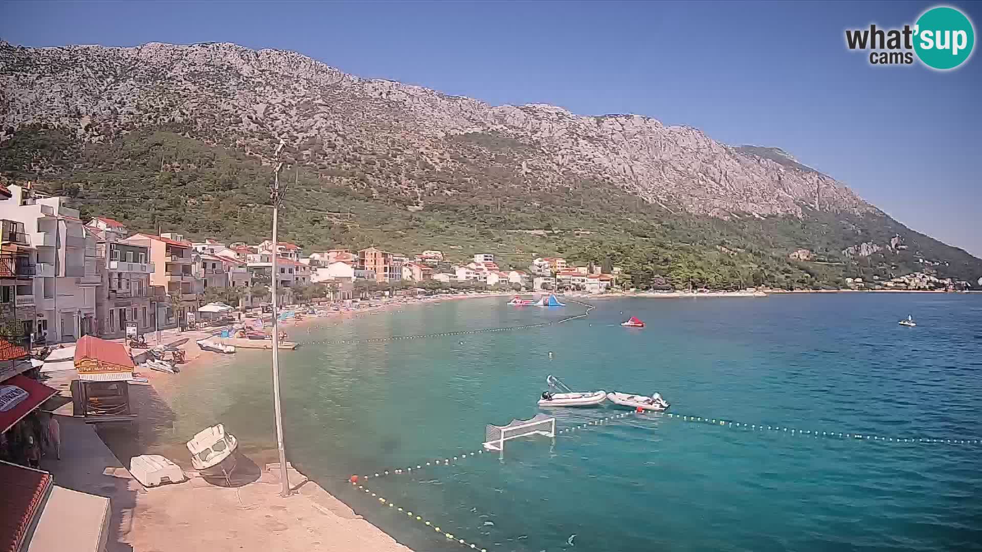 Spletna kamera Igrane – Osrednja plaža