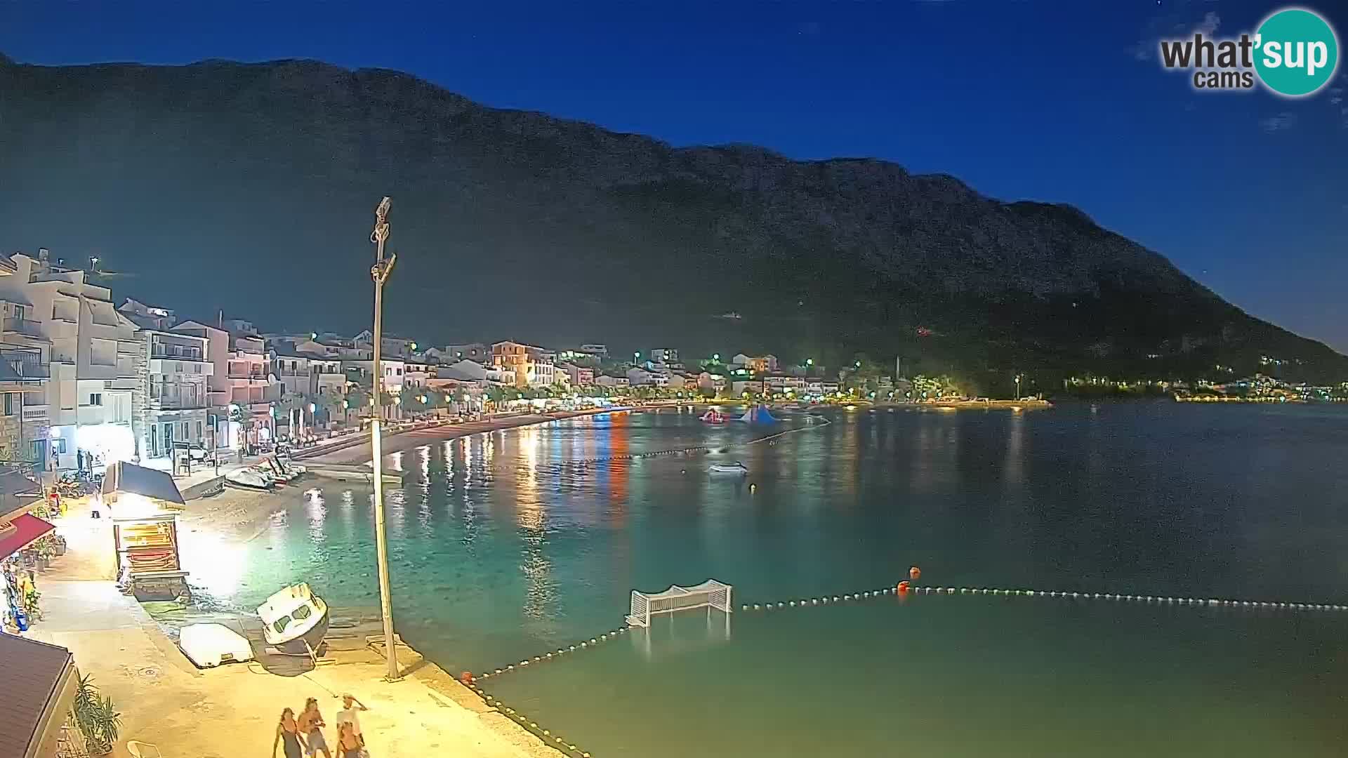Spletna kamera Igrane – Osrednja plaža