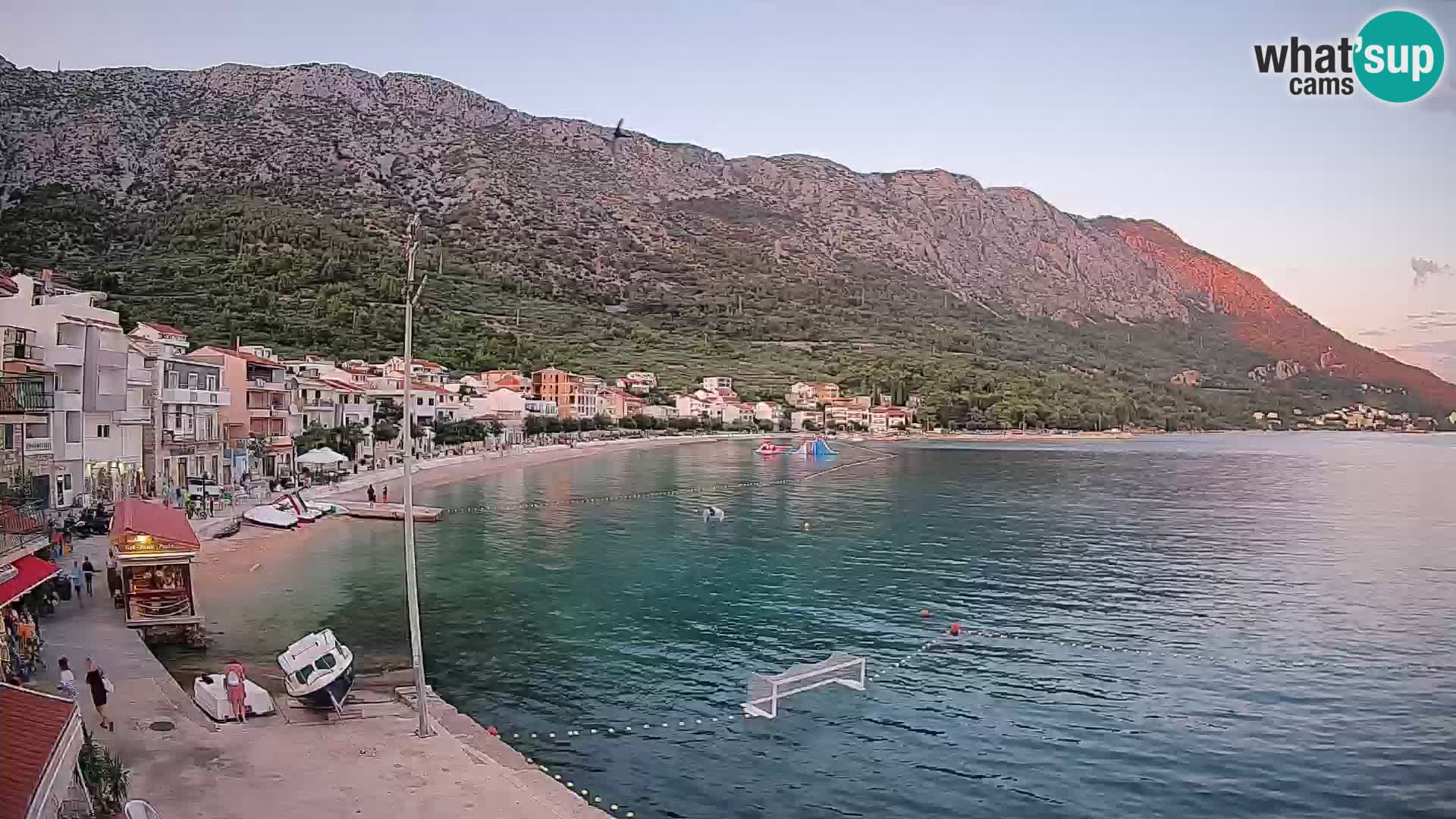 Spletna kamera Igrane – Osrednja plaža