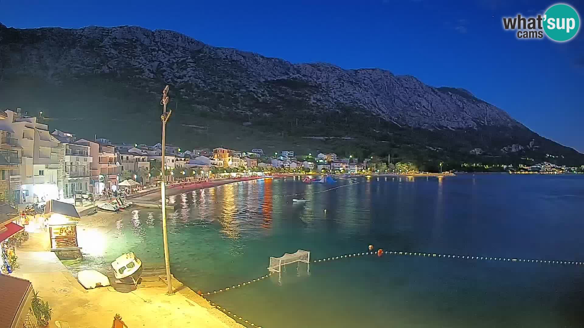 Spletna kamera Igrane – Osrednja plaža