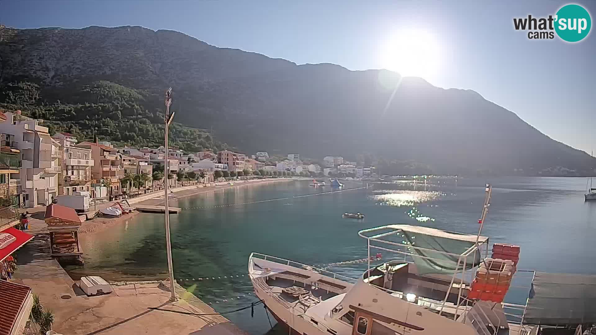 Web kamera Igrane – Središnja plaža