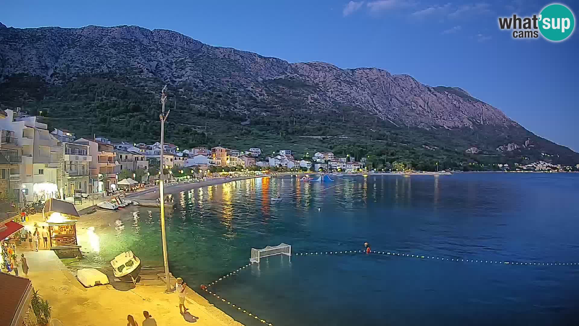 Web kamera Igrane – Središnja plaža
