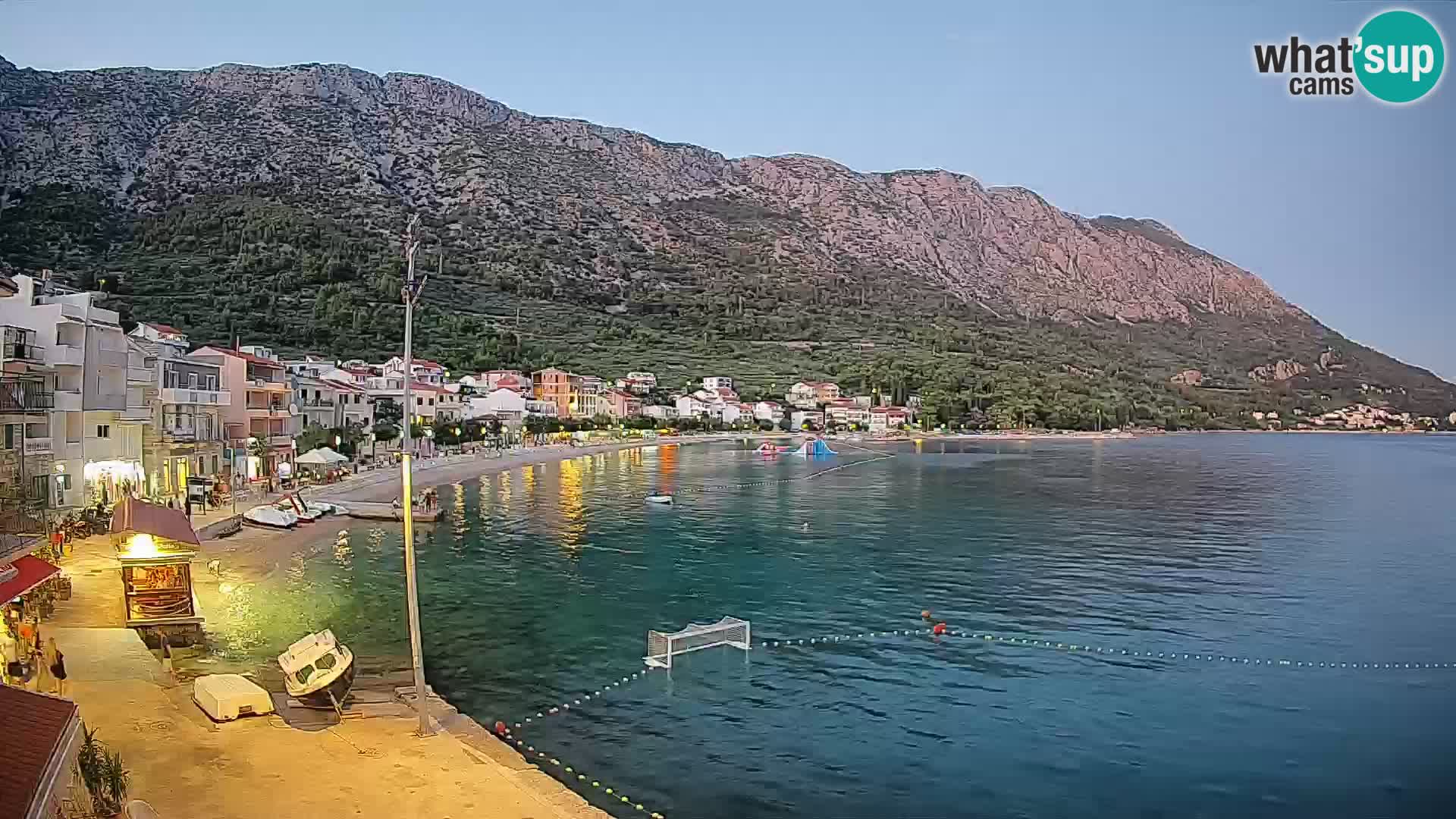 Spletna kamera Igrane – Osrednja plaža