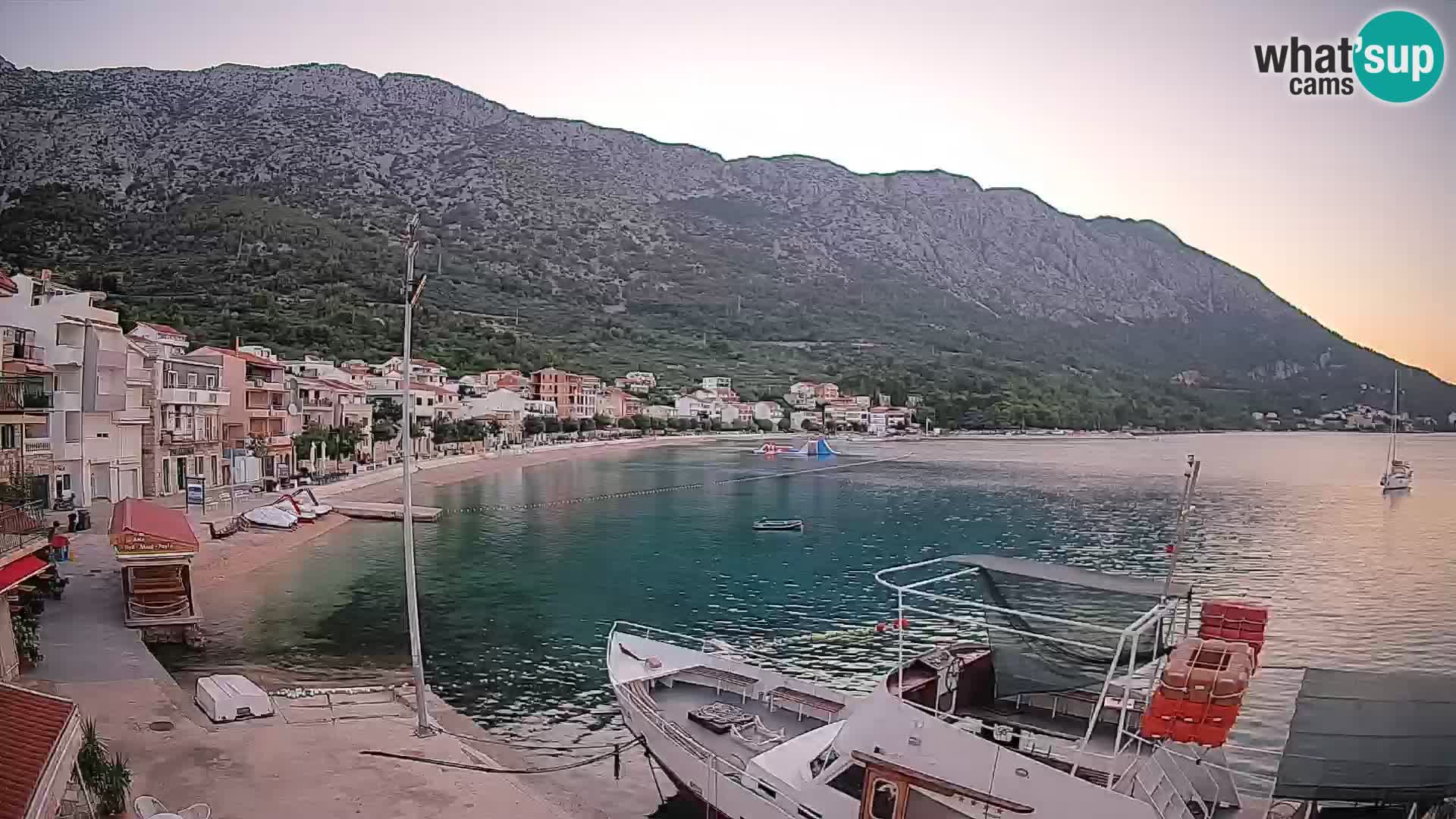 Spletna kamera Igrane – Osrednja plaža