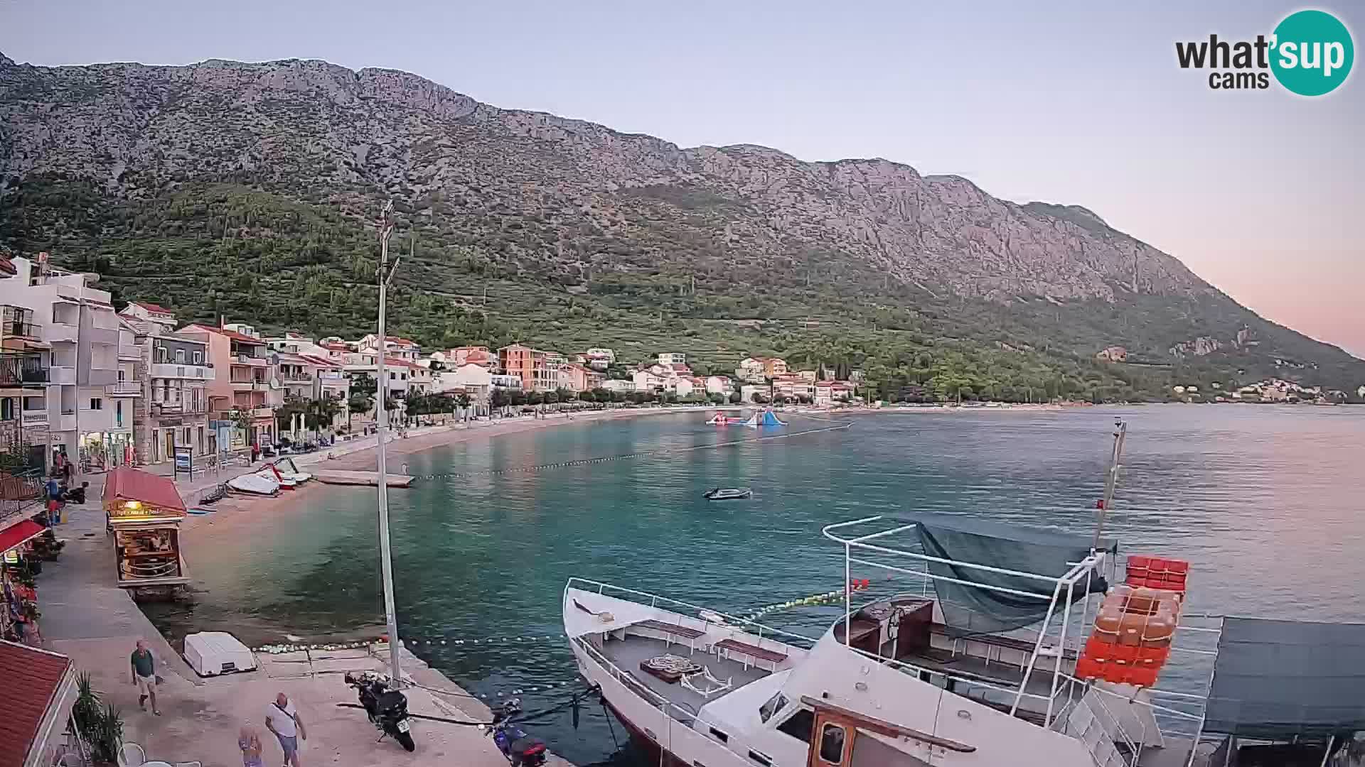 Spletna kamera Igrane – Osrednja plaža
