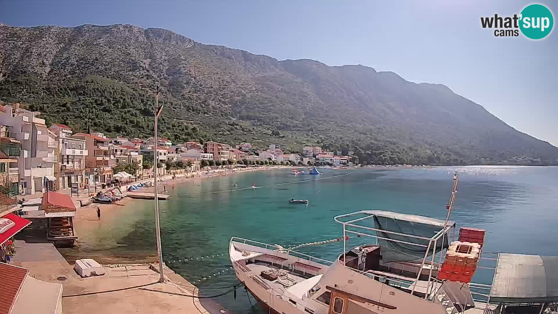 Web kamera Igrane – Središnja plaža
