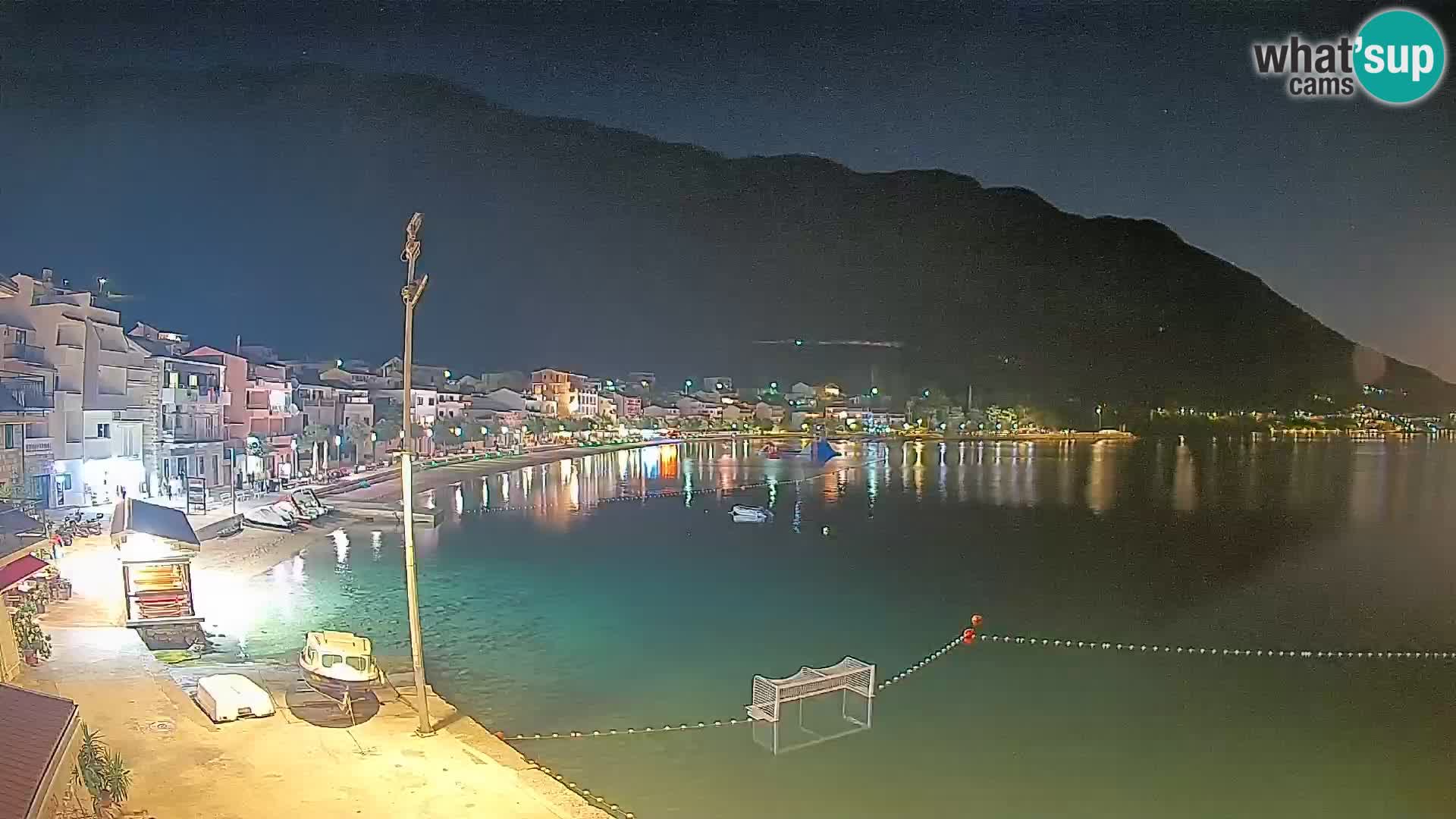 Spletna kamera Igrane – Osrednja plaža