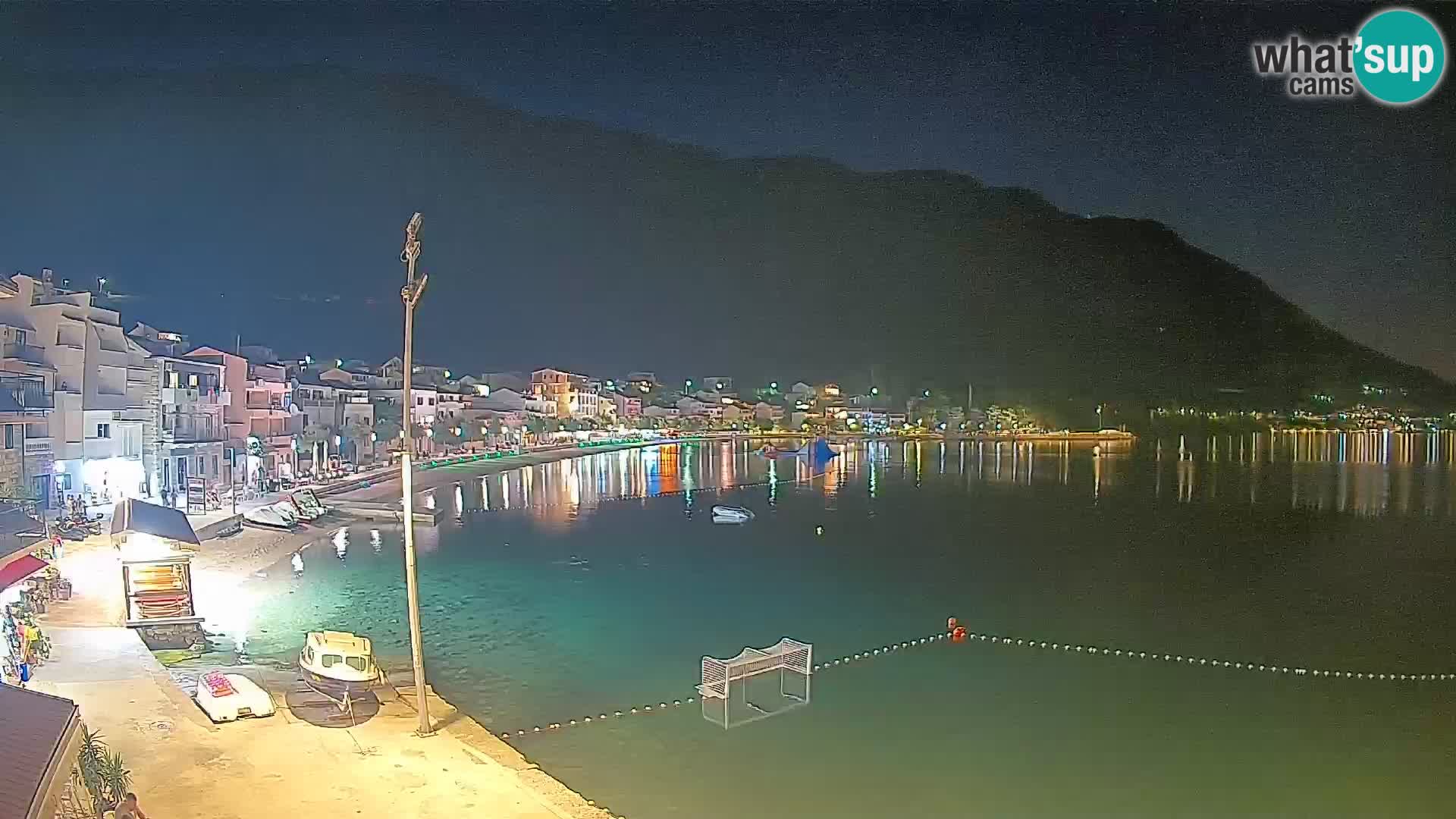 Spletna kamera Igrane – Osrednja plaža