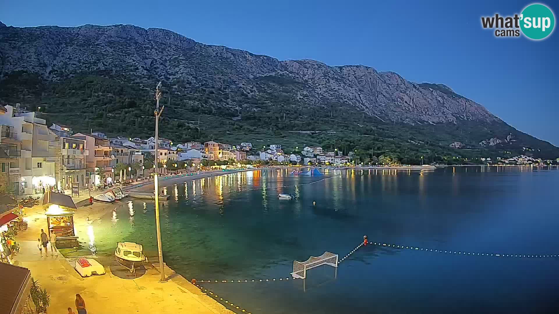 Spletna kamera Igrane – Osrednja plaža