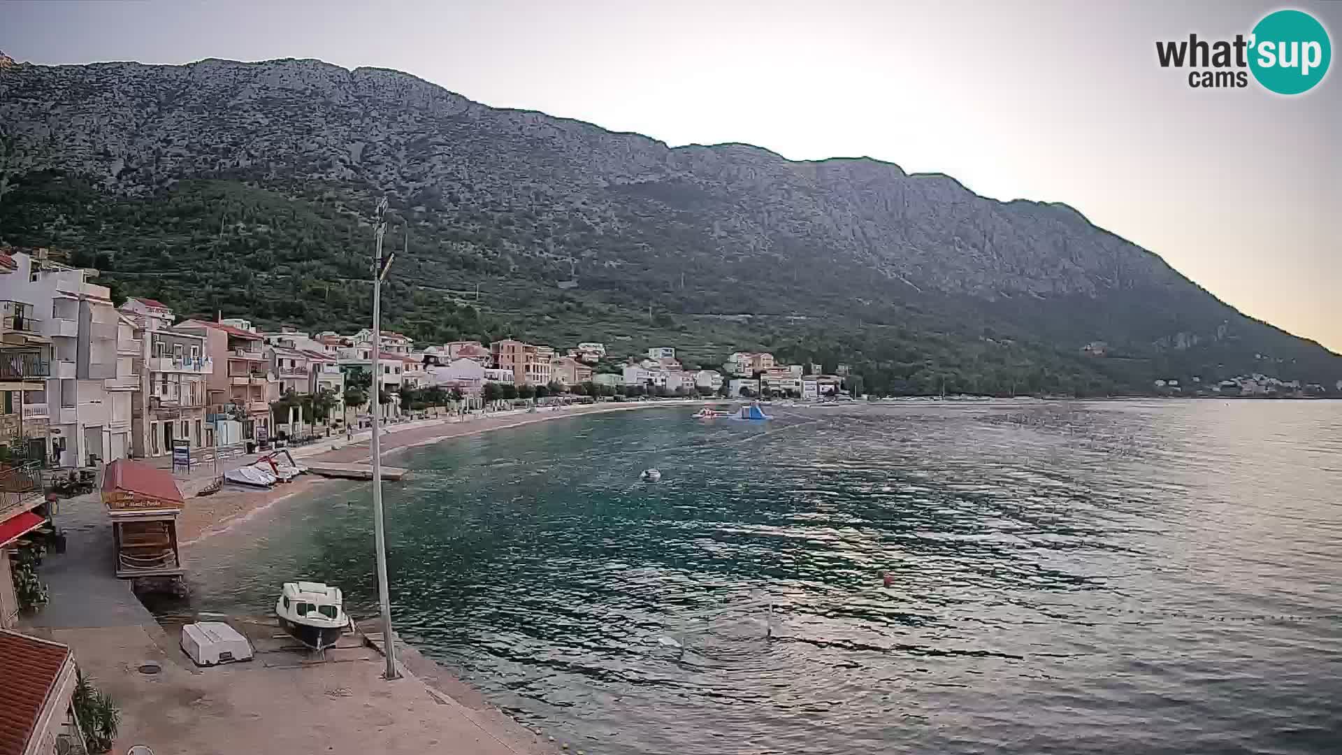 Spletna kamera Igrane – Osrednja plaža