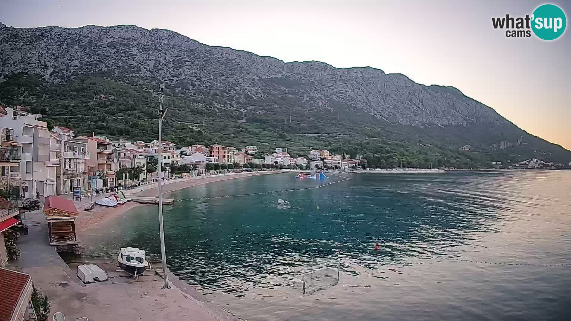 Spletna kamera Igrane – Osrednja plaža