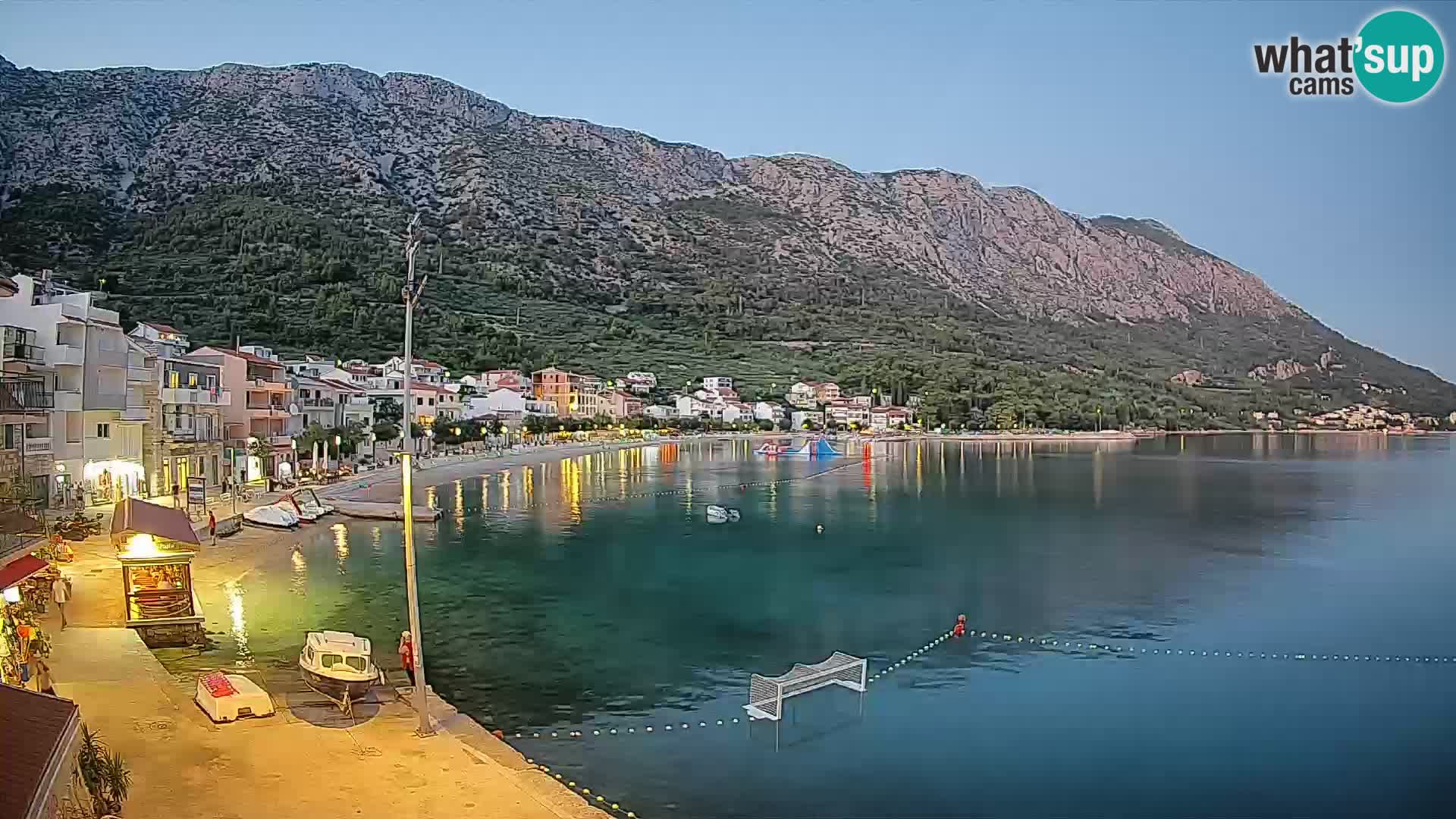 Spletna kamera Igrane – Osrednja plaža