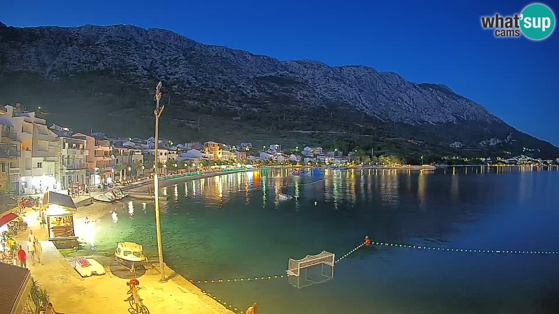 Spletna kamera Igrane – Osrednja plaža