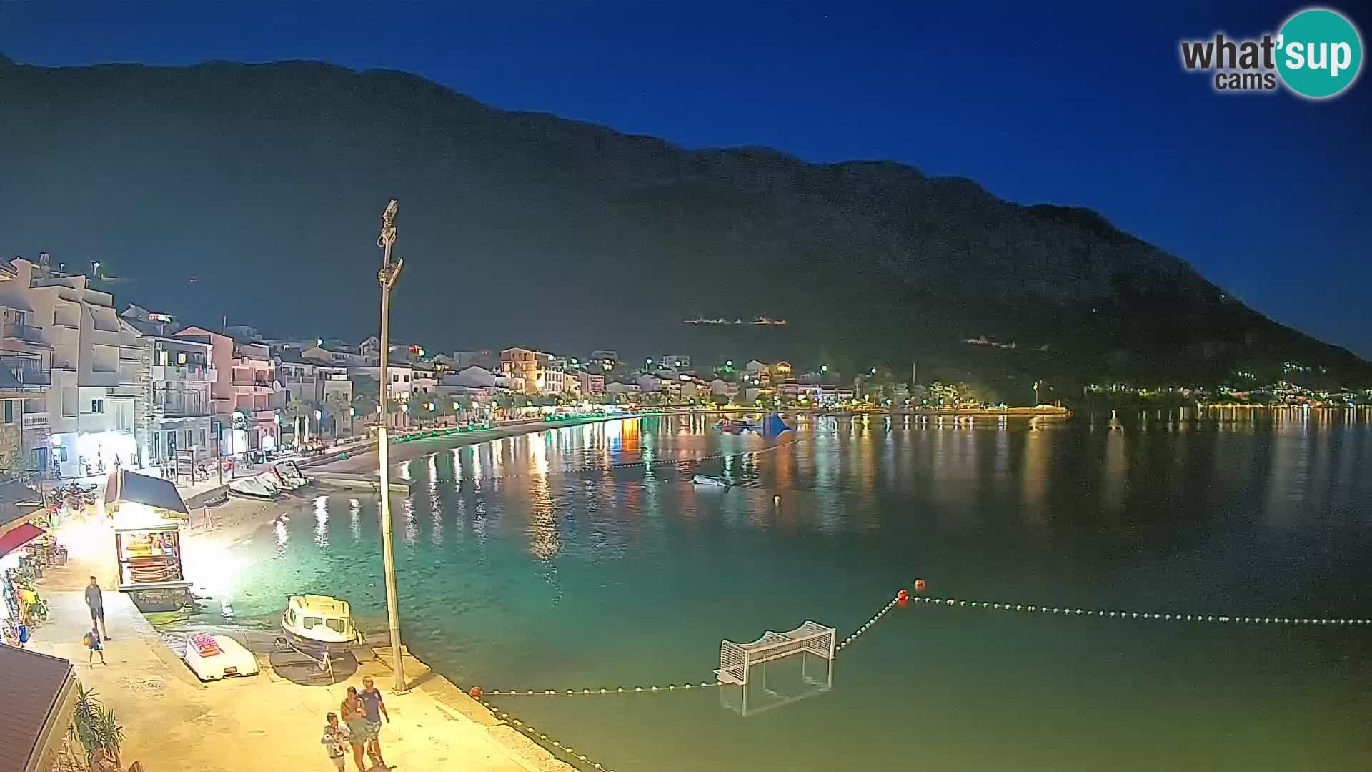 Spletna kamera Igrane – Osrednja plaža