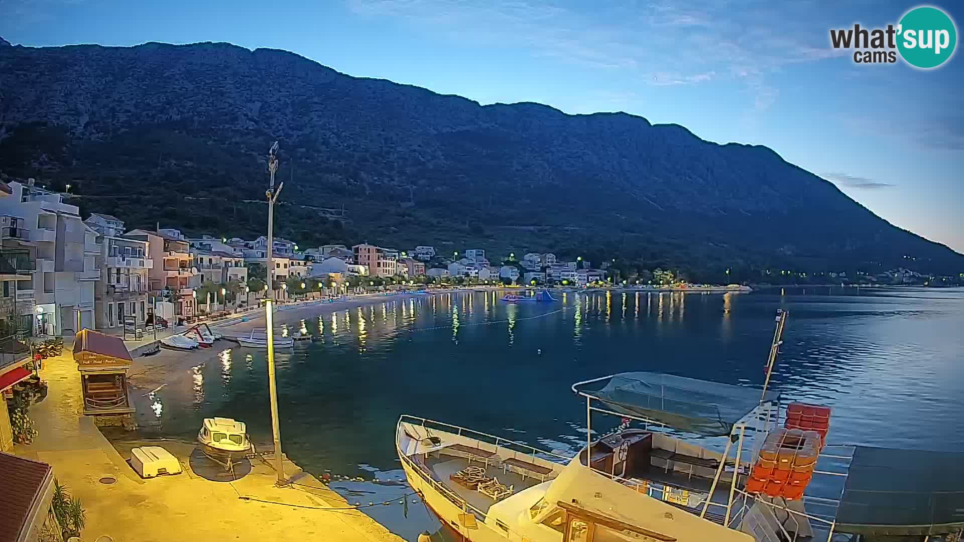 Web kamera Igrane – Središnja plaža
