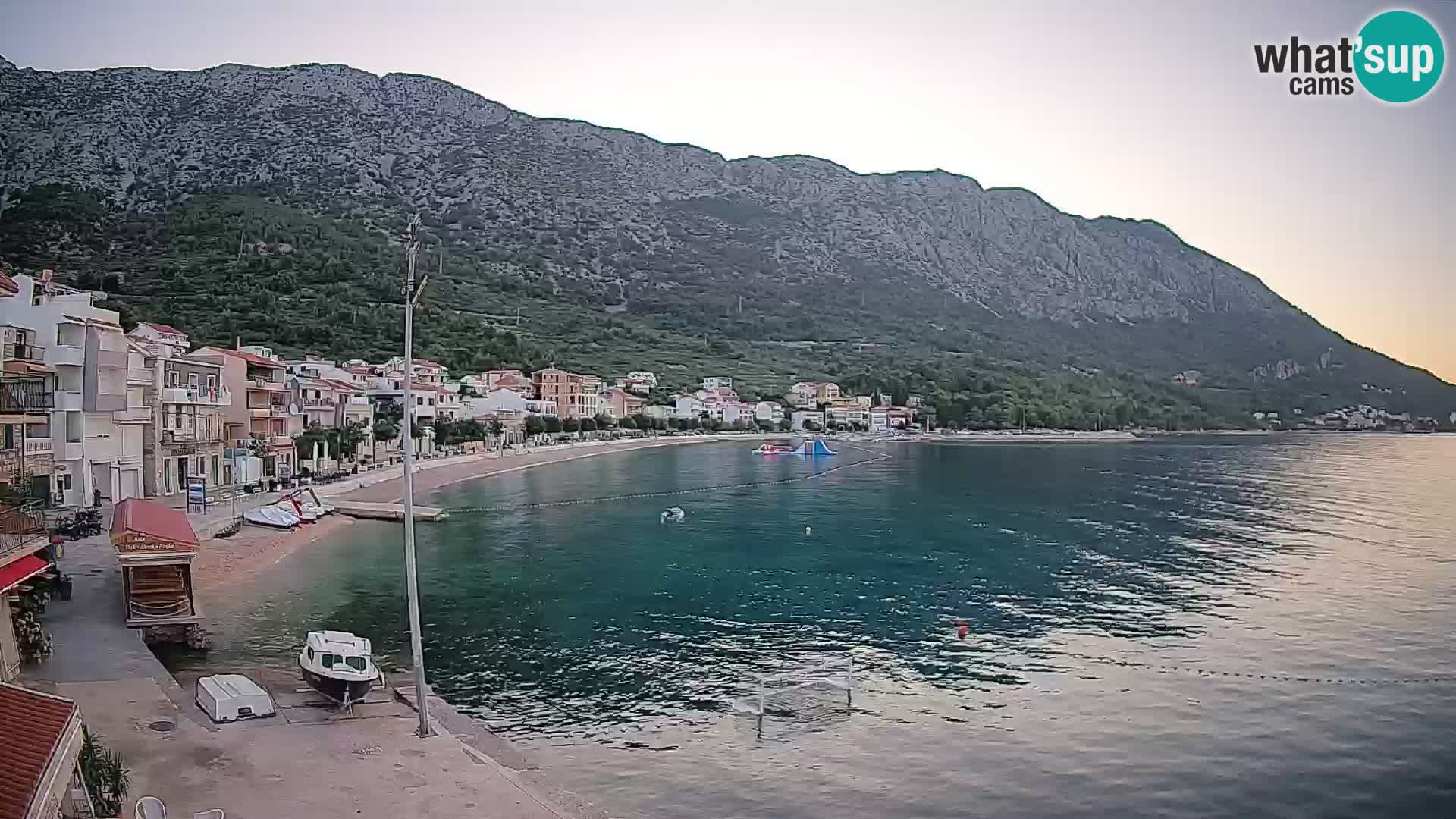Spletna kamera Igrane – Osrednja plaža
