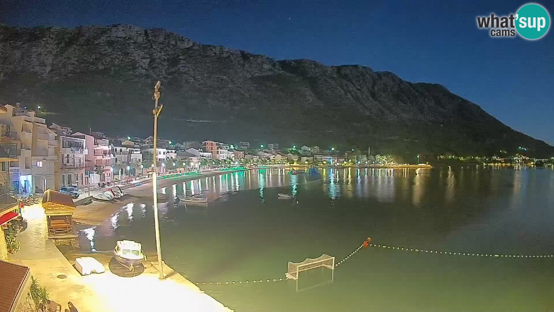 Web kamera Igrane – Središnja plaža