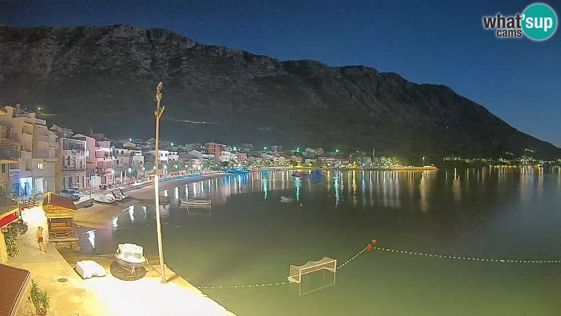 Spletna kamera Igrane – Osrednja plaža