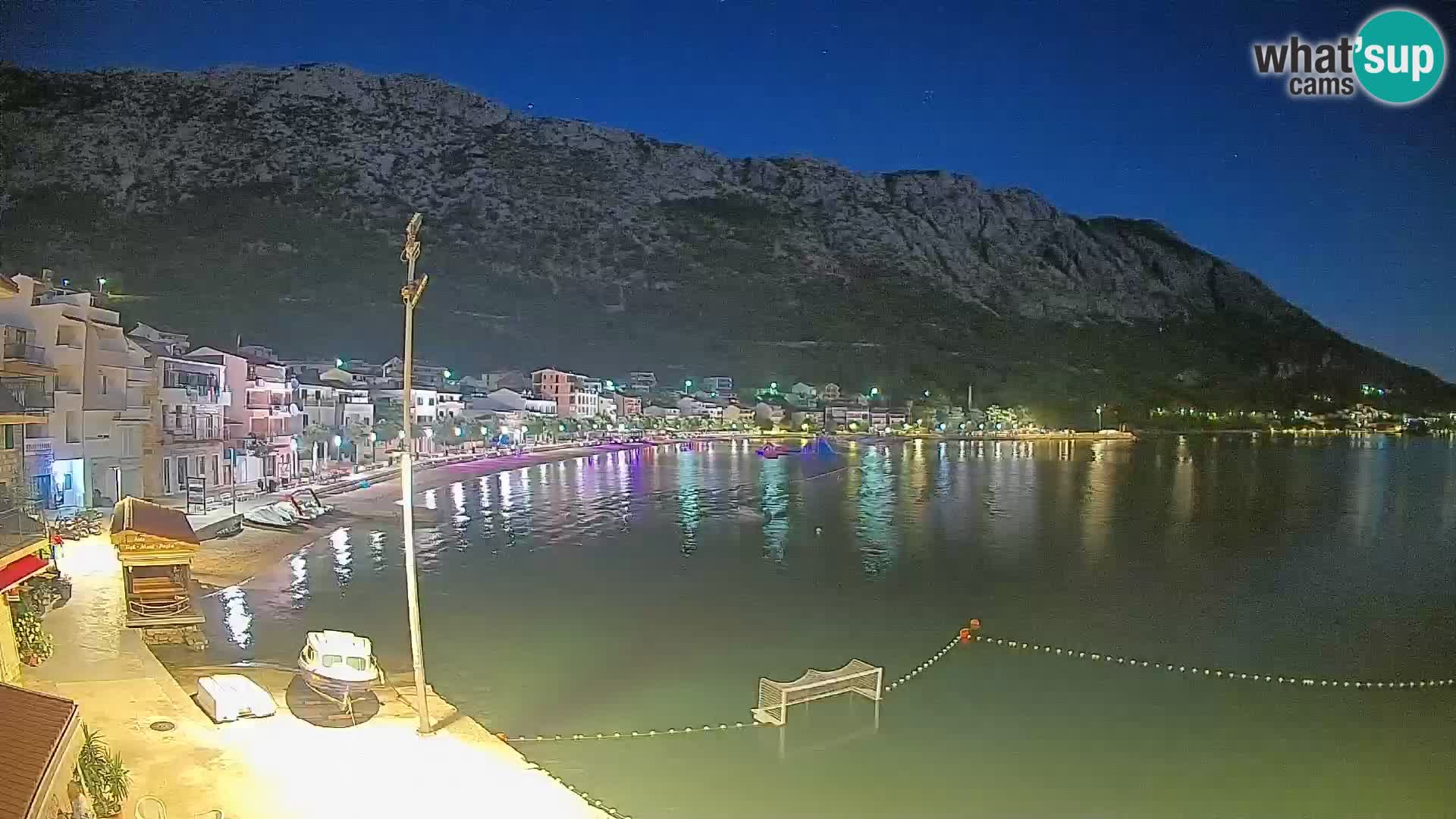 Spletna kamera Igrane – Osrednja plaža