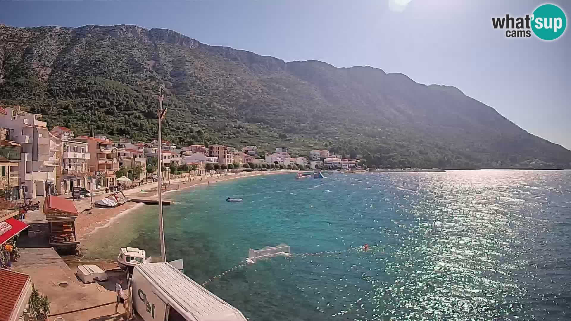 Webcam Live Igrane – plage centrale
