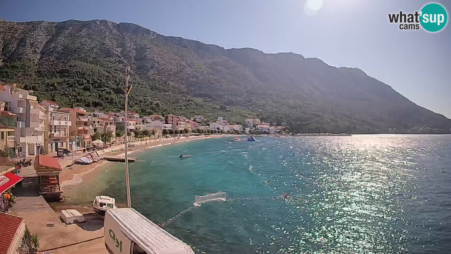 Webcam Live Igrane – plage centrale