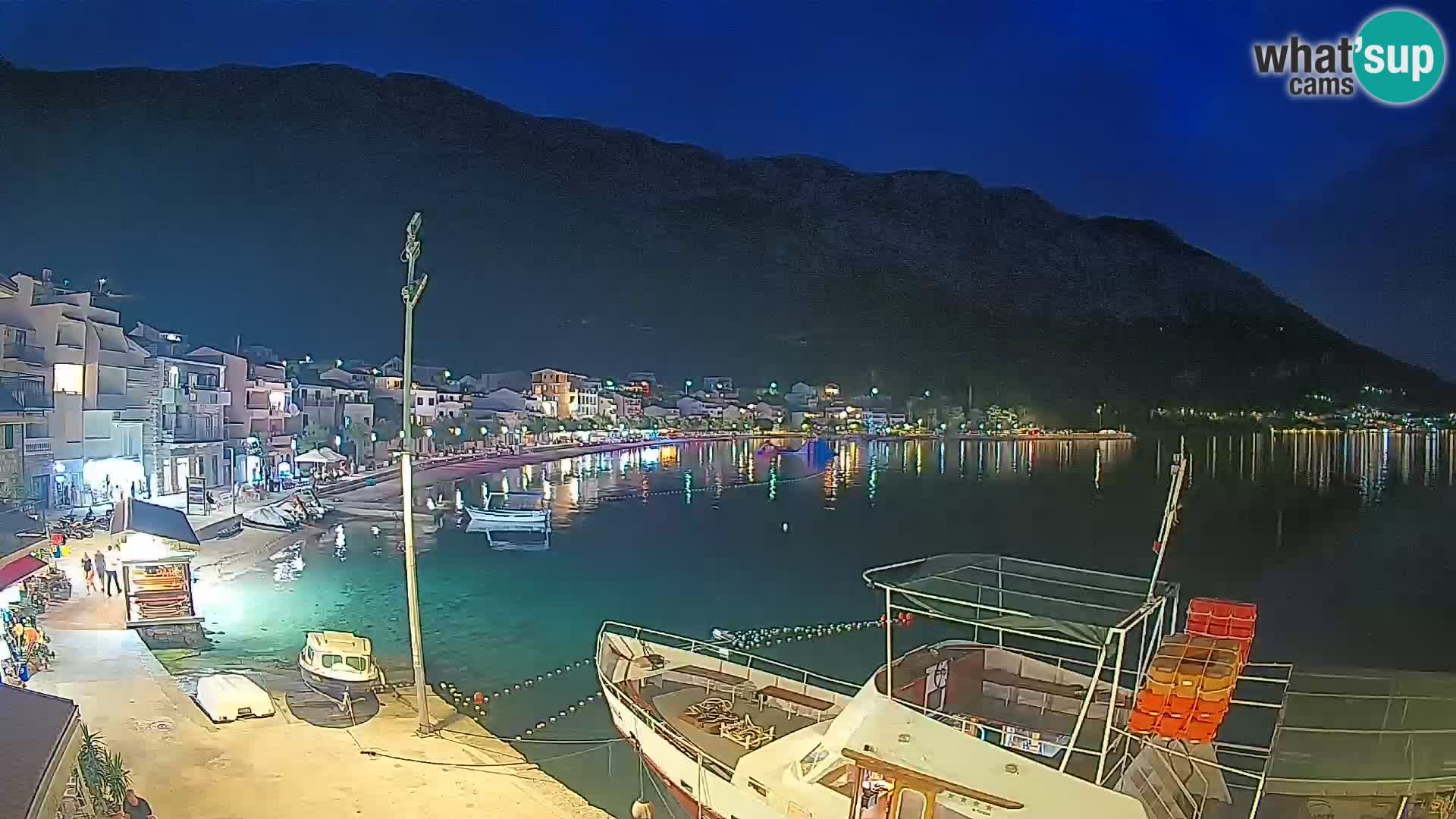 Spletna kamera Igrane – Osrednja plaža