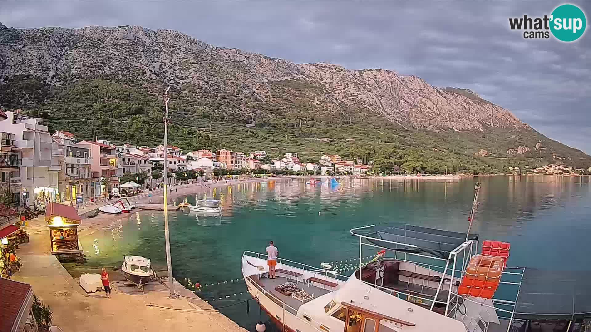 Spletna kamera Igrane – Osrednja plaža