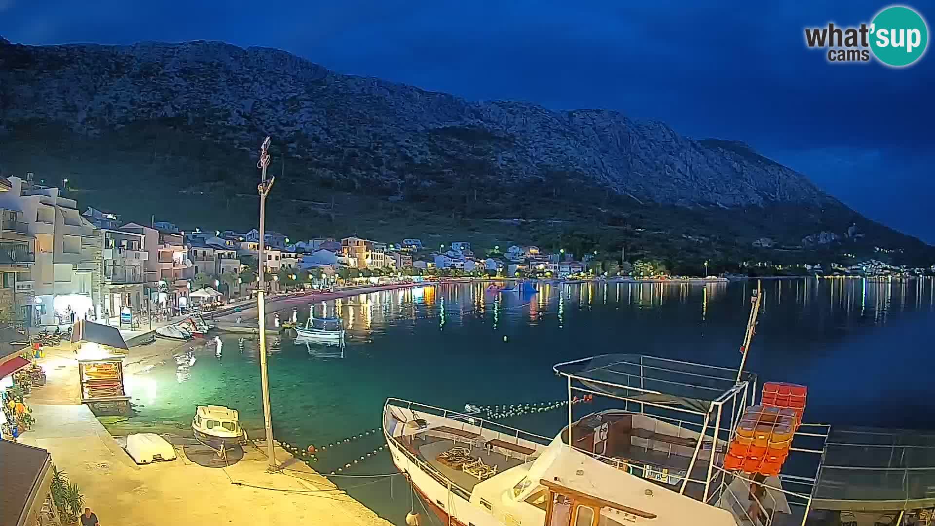 Web kamera Igrane – Središnja plaža
