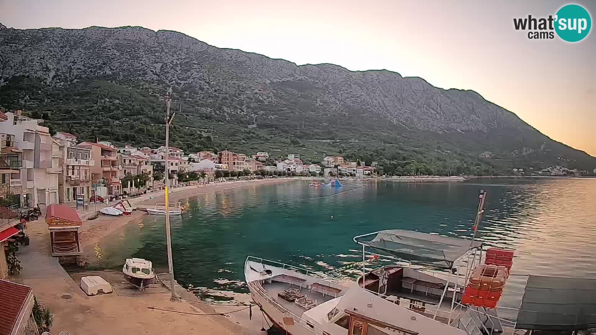 Spletna kamera Igrane – Osrednja plaža