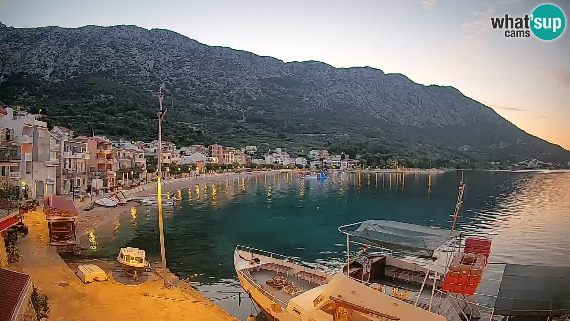 Web kamera Igrane – Središnja plaža