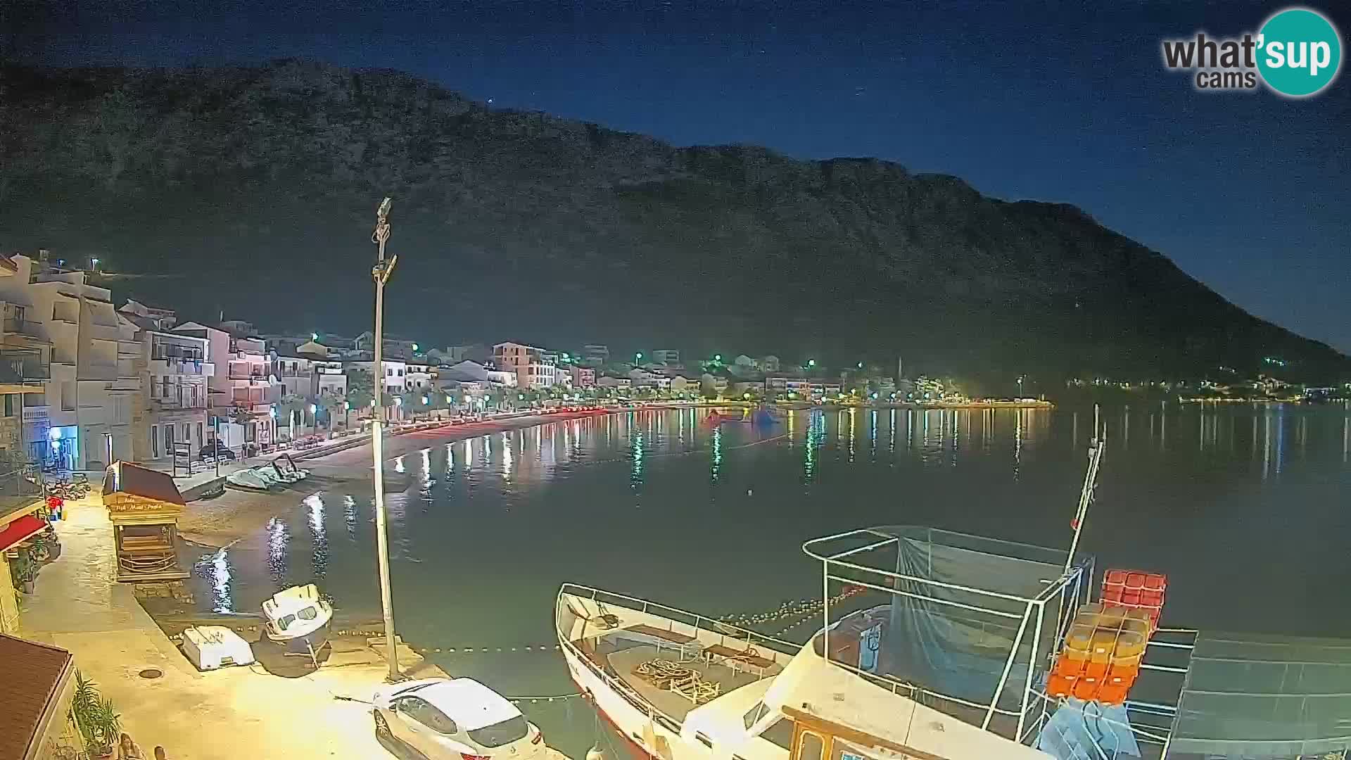 Spletna kamera Igrane – Osrednja plaža