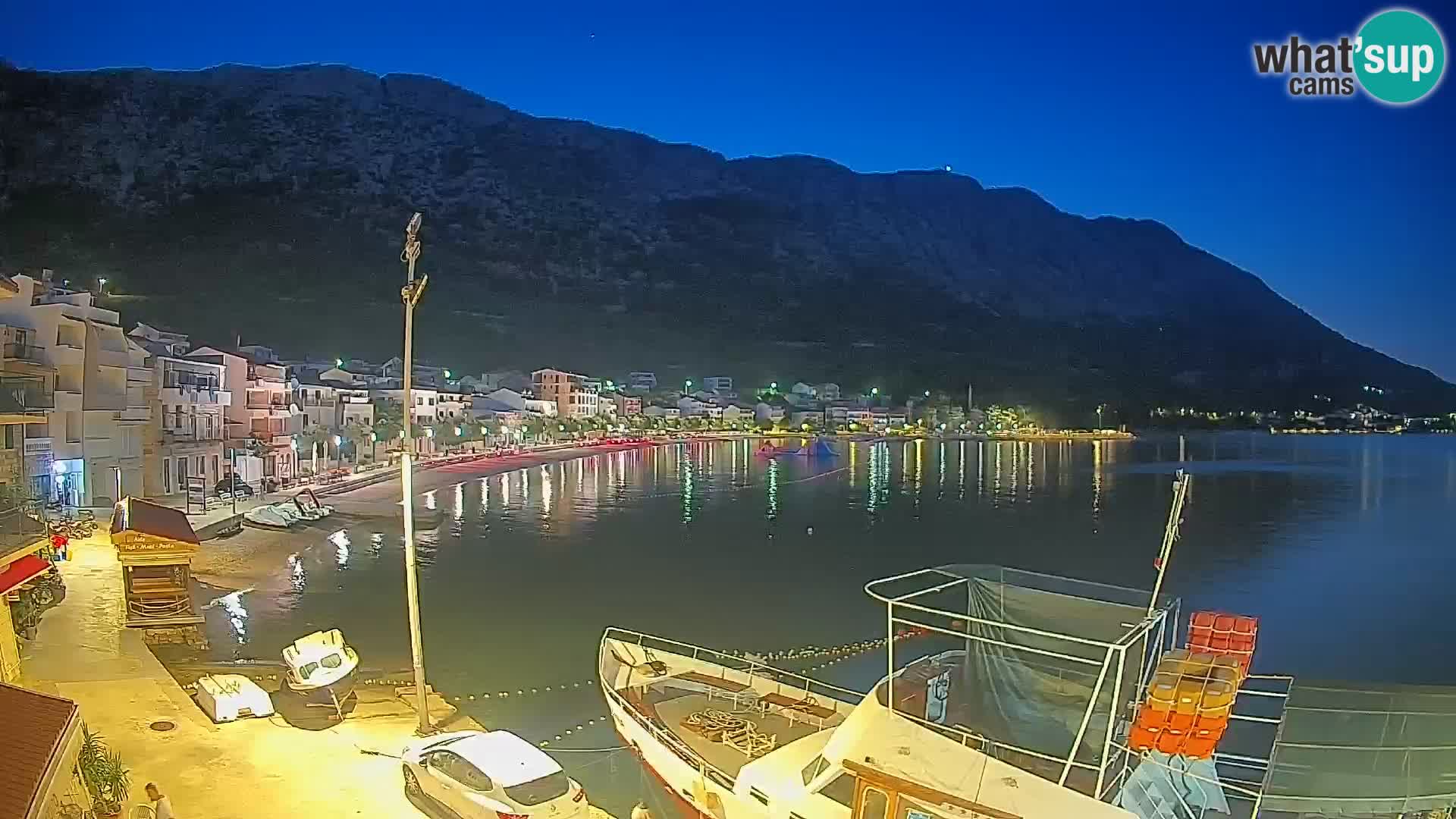 Spletna kamera Igrane – Osrednja plaža