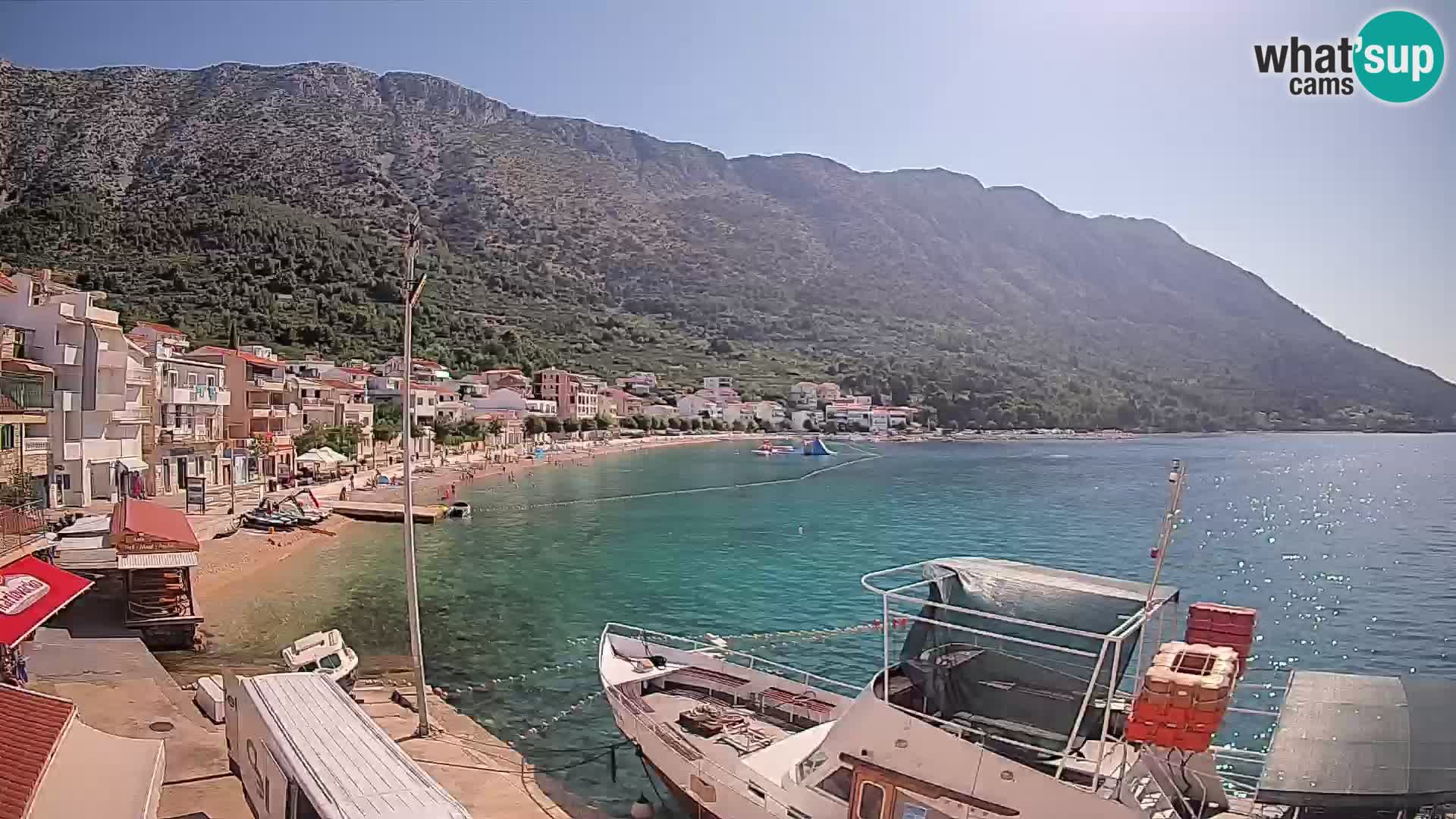 Webcam Live Igrane – plage centrale