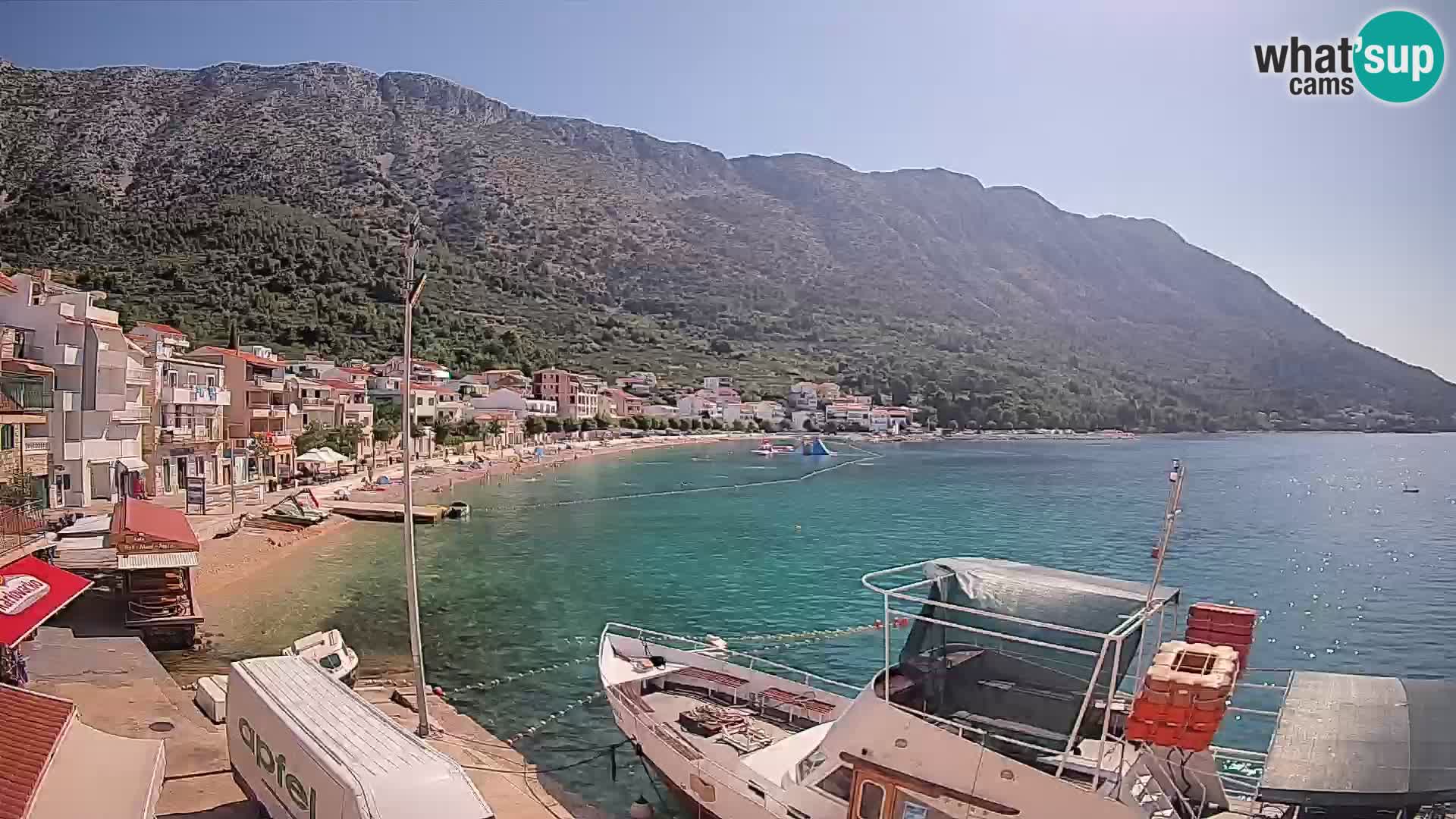 Webcam Live Igrane – plage centrale