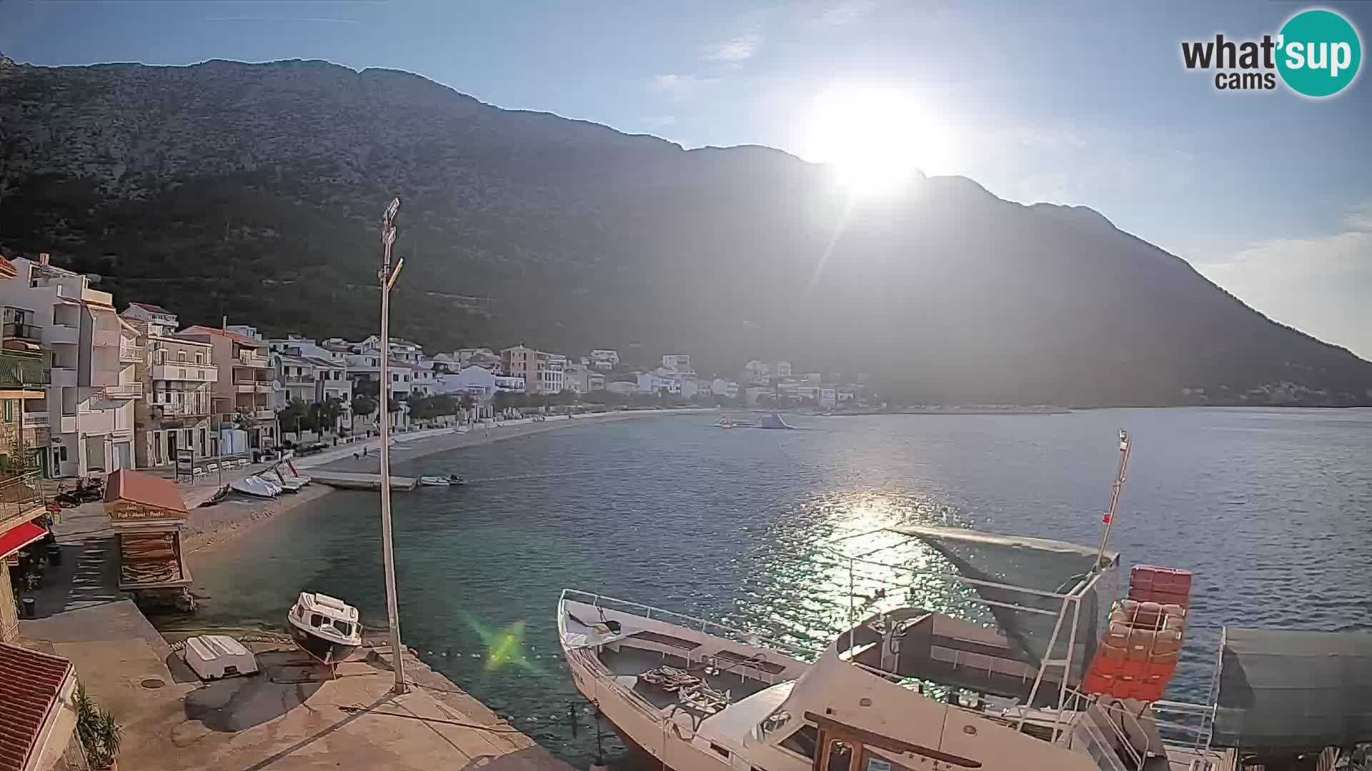 Spletna kamera Igrane – Osrednja plaža