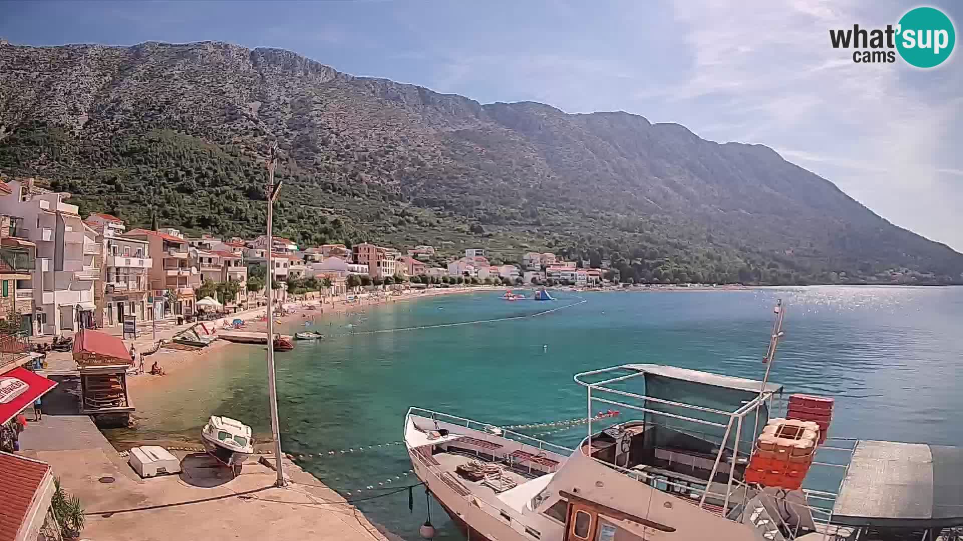 Webcam Live Igrane – plage centrale