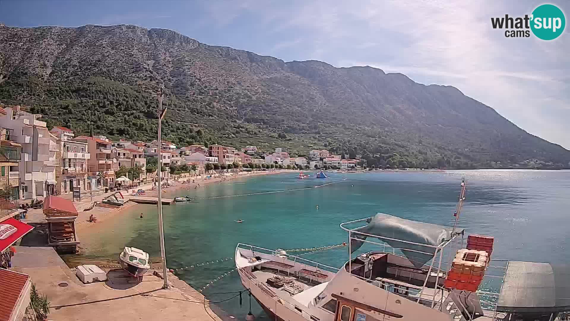 Webcam Live Igrane – plage centrale