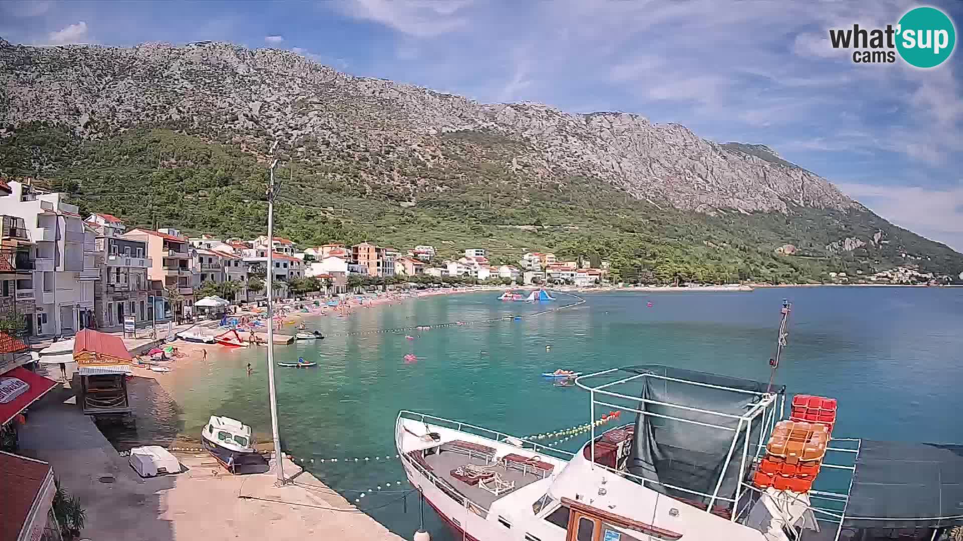 Webcam Live Igrane – plage centrale