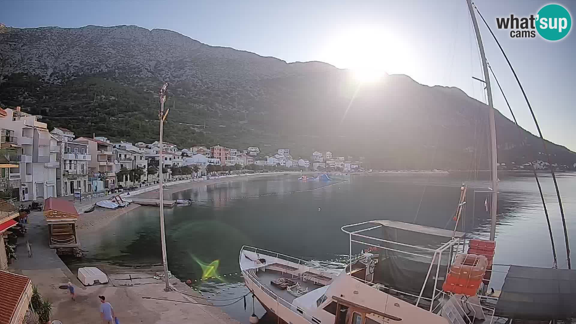 Spletna kamera Igrane – Osrednja plaža