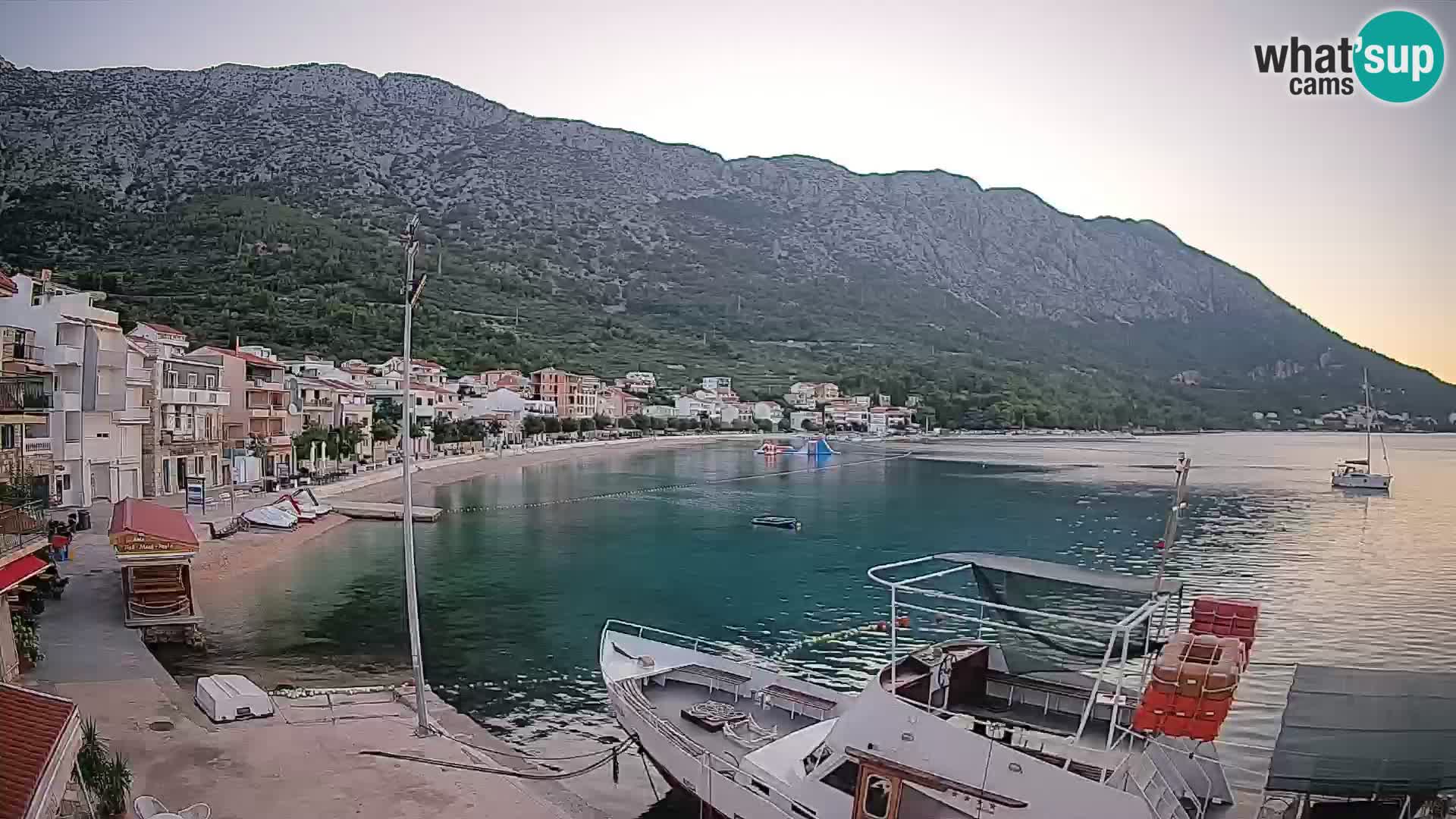 Web kamera Igrane – Središnja plaža