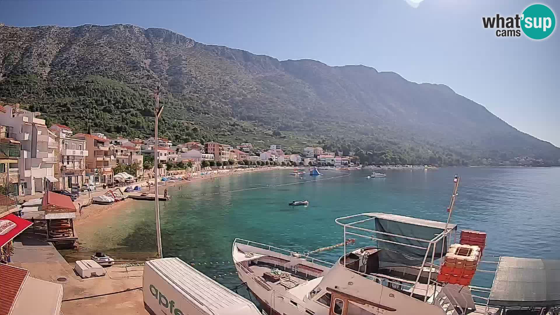 Web kamera Igrane – Središnja plaža