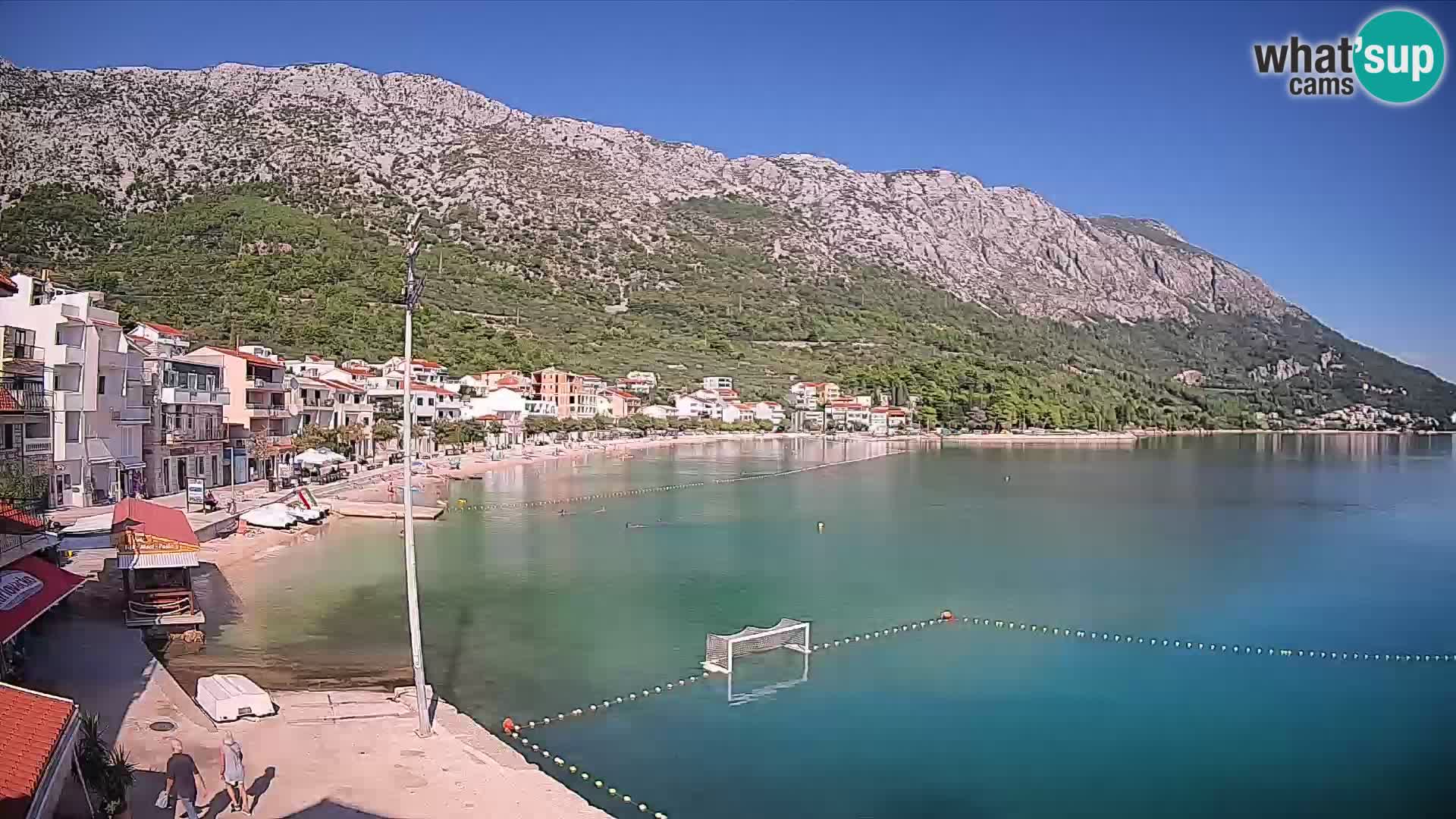 Spletna kamera Igrane – Osrednja plaža