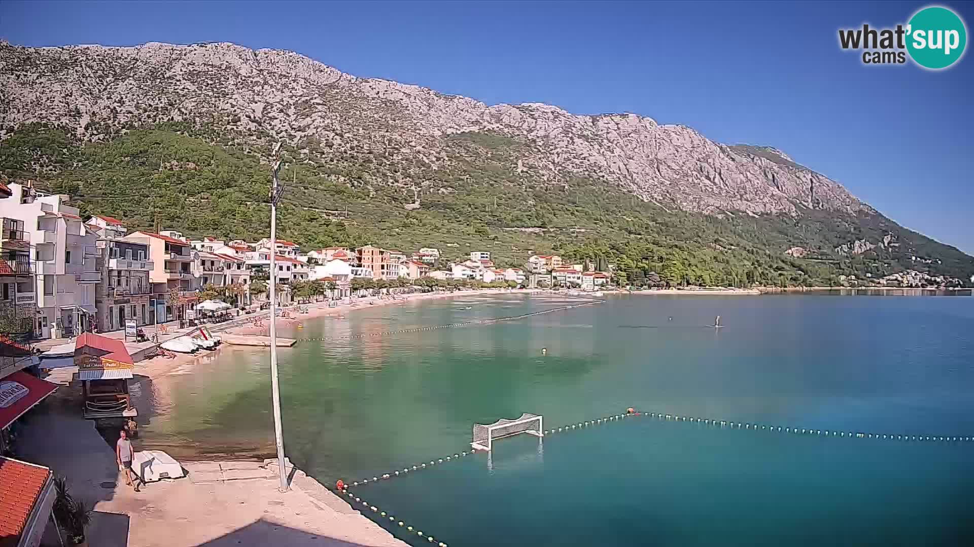 Web kamera Igrane – Središnja plaža