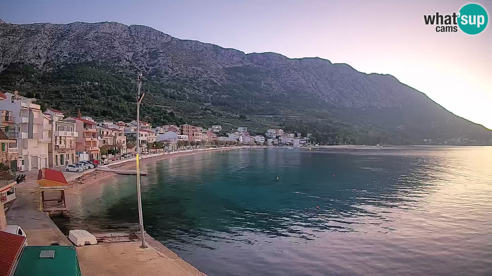 Spletna kamera Igrane – Osrednja plaža