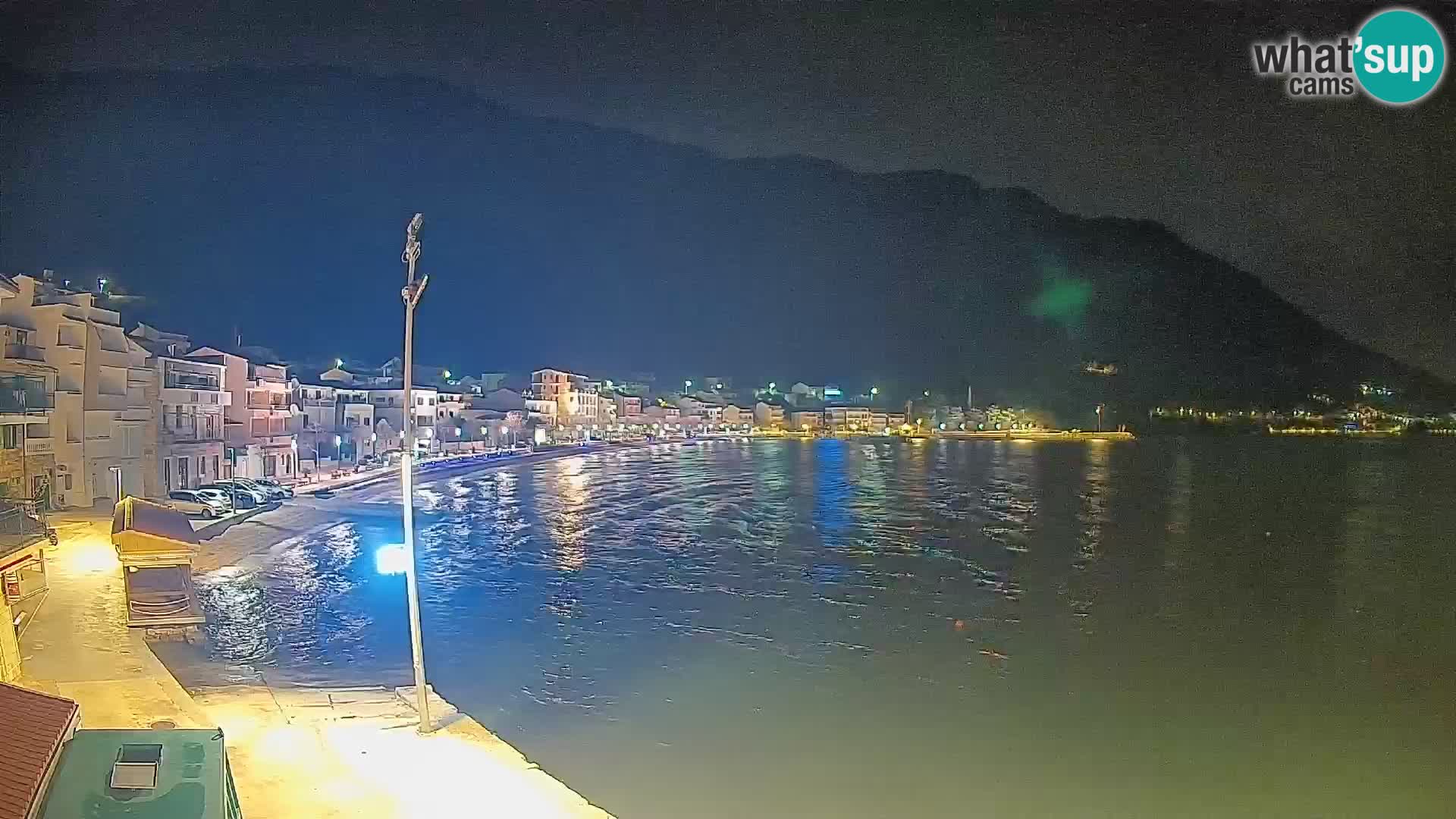 Spletna kamera Igrane – Osrednja plaža