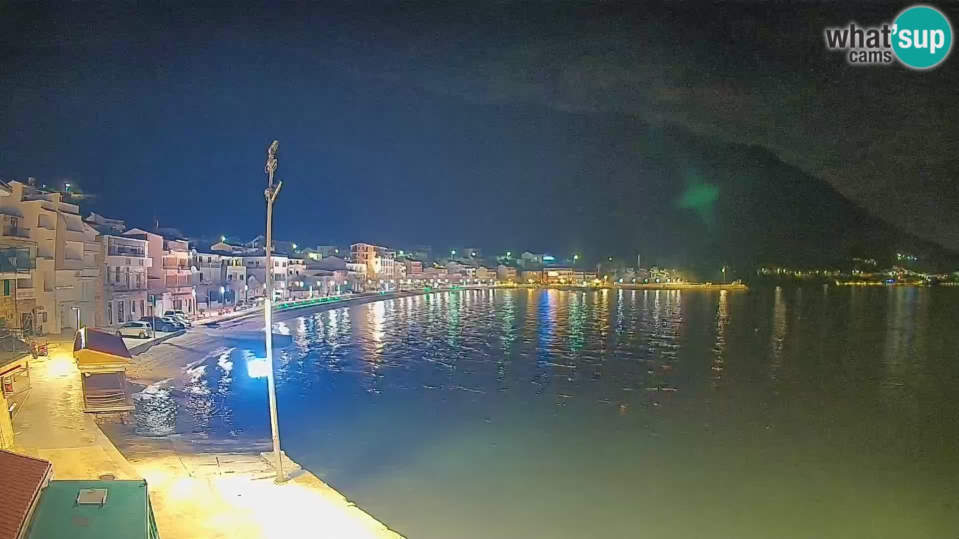 Spletna kamera Igrane – Osrednja plaža