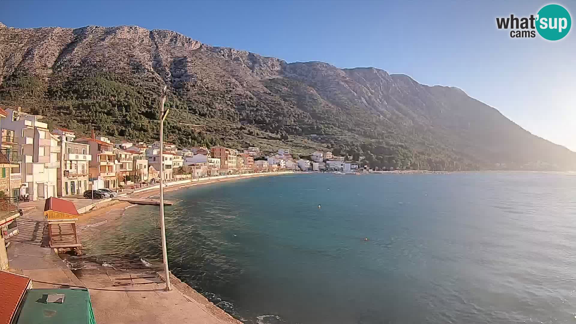 Spletna kamera Igrane – Osrednja plaža