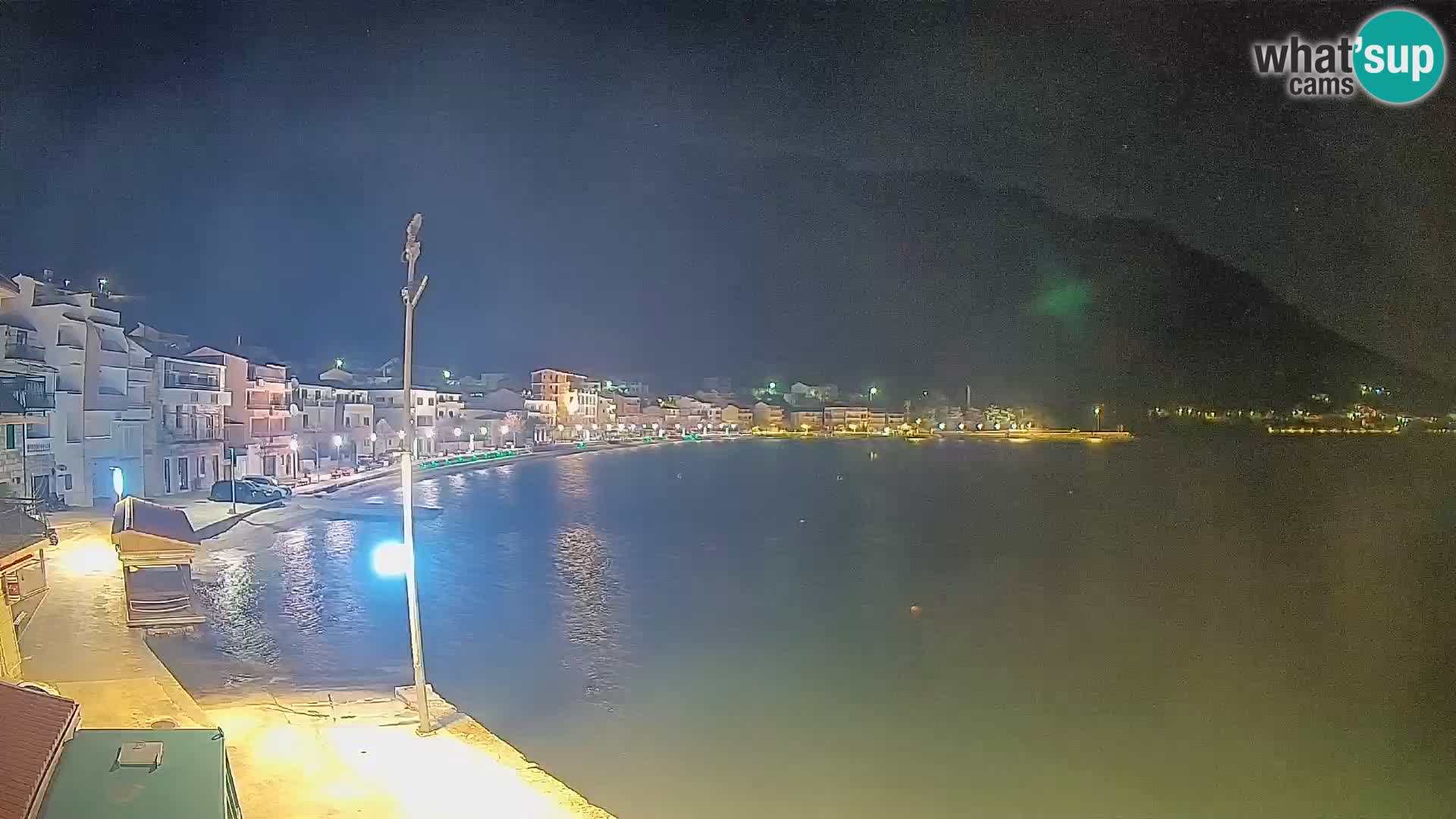 Spletna kamera Igrane – Osrednja plaža