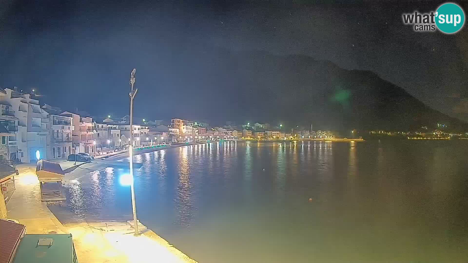 Spletna kamera Igrane – Osrednja plaža