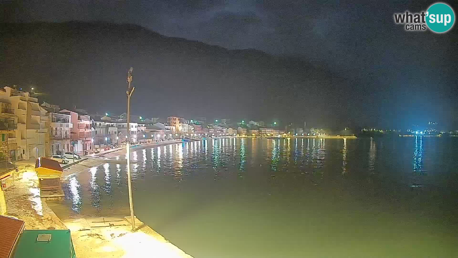 Spletna kamera Igrane – Osrednja plaža